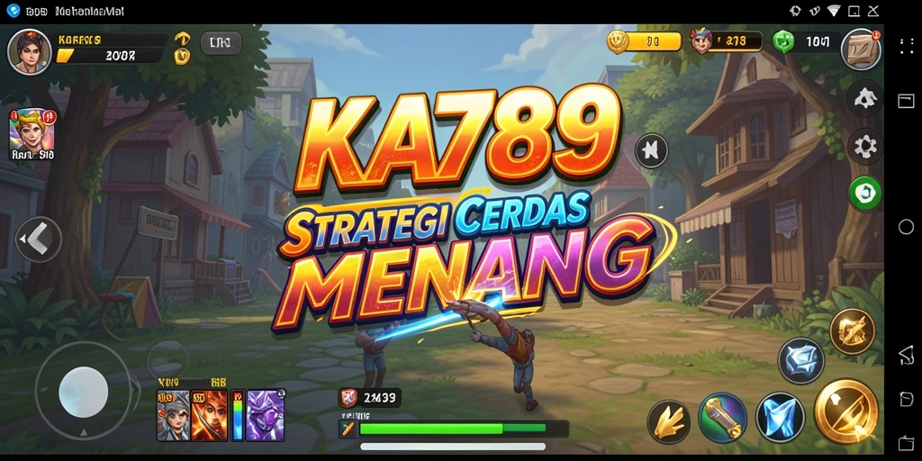 Tampilan gameplay menarik dalam permainan strategi KA789.