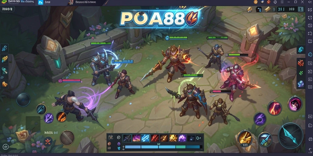 Gameplay seru dan penuh strategi dalam POA88.
