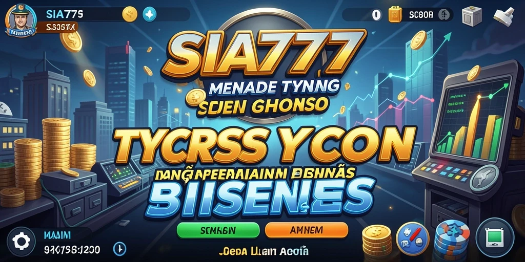 Screenshot SIA777 menampilkan gameplay Tycoon yang mendebarkan.