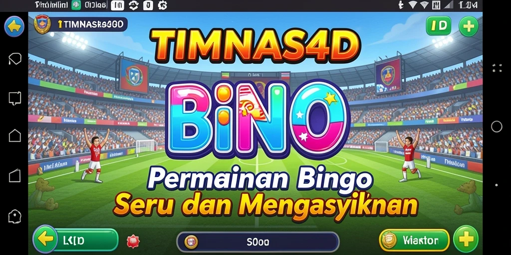 Tangkapan layar TIMNAS4D menampilkan gameplay Bingo yang seru dan interaktif.